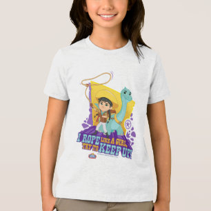 Dino Ranch   Min en Clover Tri-Blend Shirt