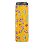 Dino Ranch Patroon op Geel Thermosbeker (Achterkant)
