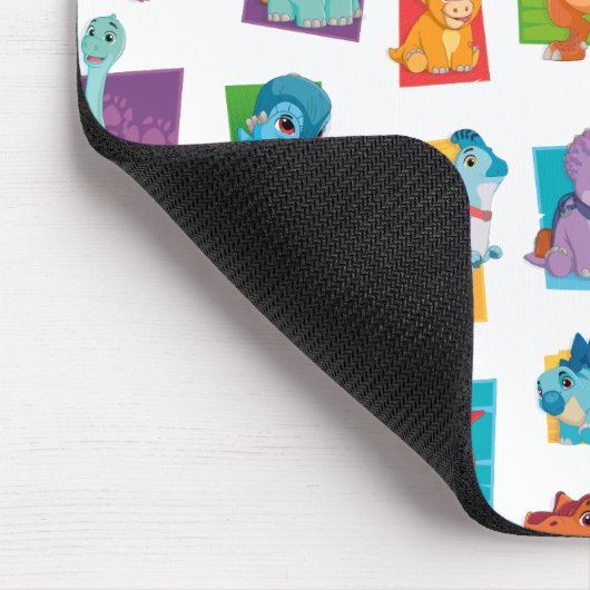 Dino Ranch Pattern Muismat (Hoek)