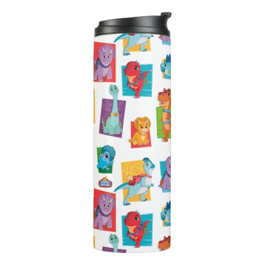 Dino Ranch Pattern Thermosbeker (Gedraaid links)