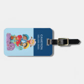 Dino Ranch Vrienden Bagagelabel (Voorkant horizontaal)