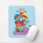 Dino Ranch Vrienden Muismat (Met muis)