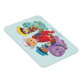 Dino Ranch Vrienden Ontwerp Magneet (Rechterzijde)