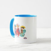 Dino Ranch Vrienden Ontwerp Mok (Voorkant links)