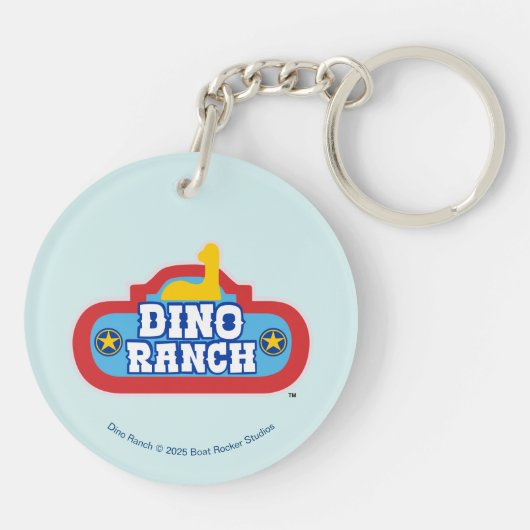 Dino Ranch Vrienden Ontwerp Sleutelhanger (Achterkant)