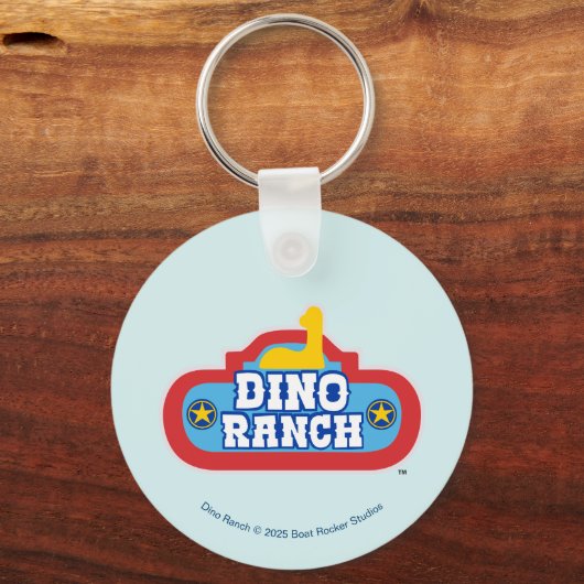 Dino Ranch Vrienden Ontwerp Sleutelhanger (Achterkant)