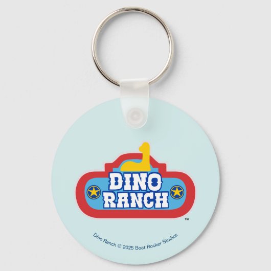 Dino Ranch Vrienden Ontwerp Sleutelhanger (Achterkant)