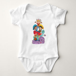 Dino Ranch Vrienden Romper