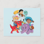 Dino Ranch Yee Haw! Briefkaart (Voorkant)