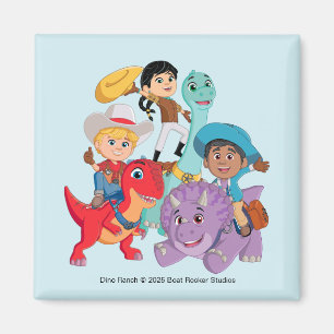 Dino Ranch Yee Haw! Magneet