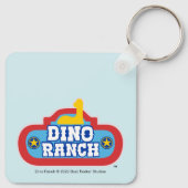 Dino Ranch Yee Haw! Sleutelhanger (Achterkant)