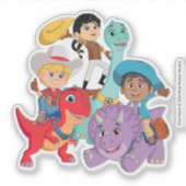 Dino Ranch Yee Haw! Sticker (Voorkant)