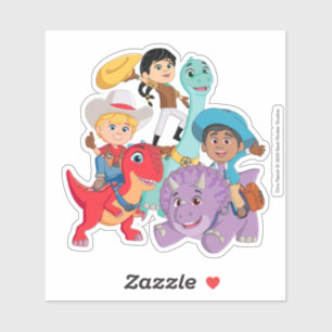 Dino Ranch Yee Haw! Sticker
