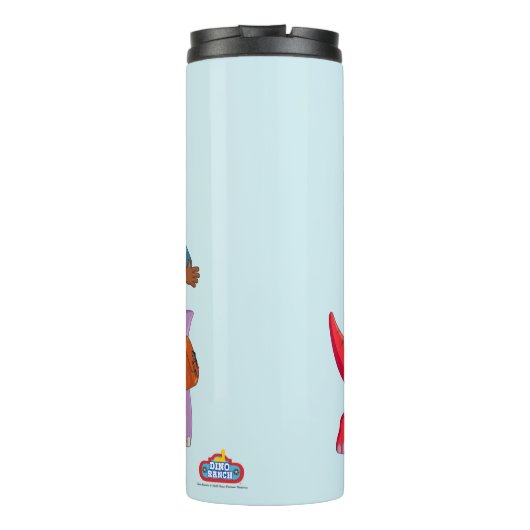 Dino Ranch Yee Haw! Thermosbeker (Achterkant)