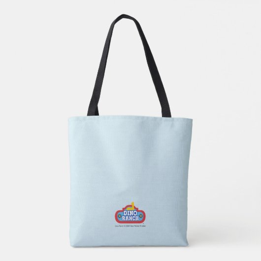 Dino Ranch Yee Haw! Tote Bag (Achterkant)