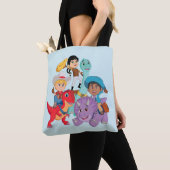 Dino Ranch Yee Haw! Tote Bag (Dichtbij)