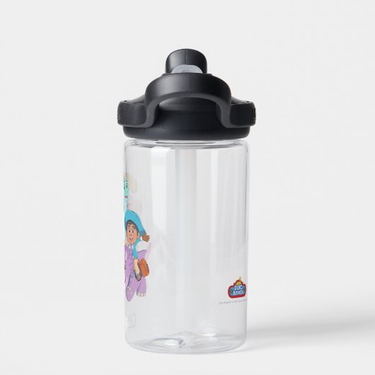 Dino Ranch Yee Haw! Waterfles (Achterkant)