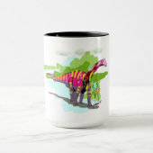 DINO_Rapetosaurus krausei 15oz Doodle Mok (Midden)