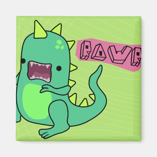 Dino Rawr Magneet (Voorkant)