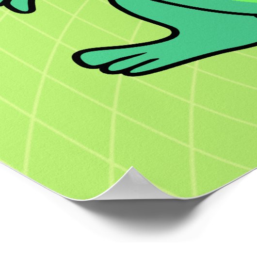 Dino Rawr Poster (Hoek)