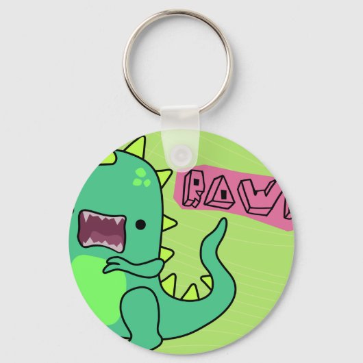 Dino Rawr Sleutelhanger (Voorkant)