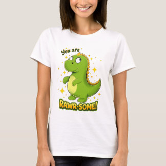Dino RAWR-SOME Charme T-shirt