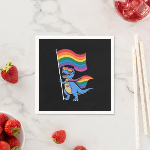 Dino Regenboogvlag voor homoseksuele trots LGBT Servet