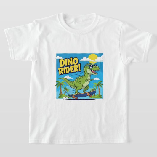 "Dino Rider – Skate into Adventure!" T-shirt (Laagn)