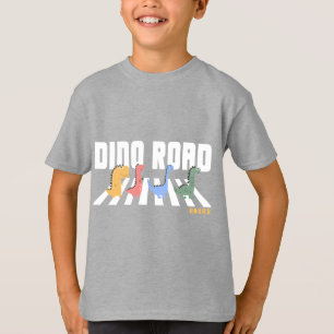 Dino Road Crossing Dinosaurs T-shirt