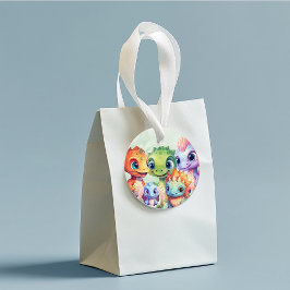 Dino Roar Birthday Bash Bedankjes Labels