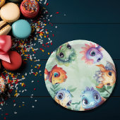 Dino Roar Birthday Bash Papieren Bordje