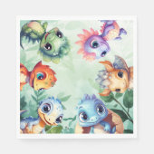 Dino Roar Birthday Bash Servet (Voorkant)