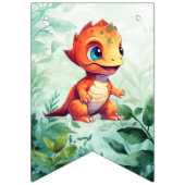 Dino Roar Birthday Bash Vlaggetjes (Eerste vlag)