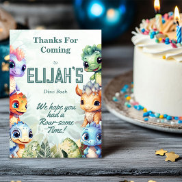 Dino Roar dank je wel Kaart