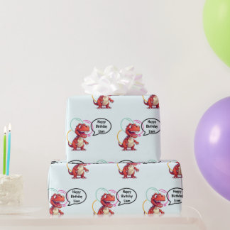 Dino Roar Gift Cadeaupapier