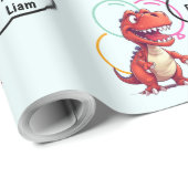 Dino Roar Gift Cadeaupapier (Rol Hoek)