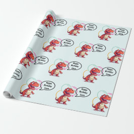 Dino Roar Gift Cadeaupapier