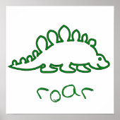 Dino Roar Poster (Voorkant)