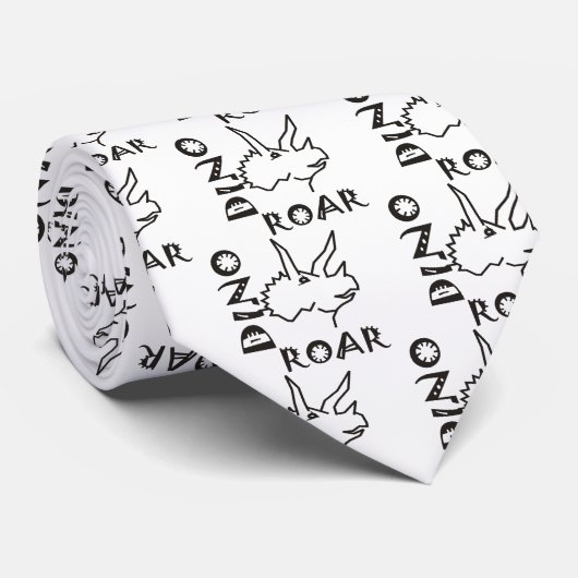 Dino Roar Triceratops Stropdas (Opgerold)