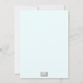 Dino Roar verjaardagsfeestje Kaart (Achterkant)