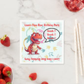 Dino Roar verjaardagsfeestje Servet (Insitu)