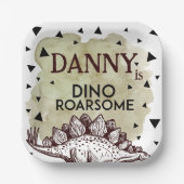 Dino Roarsome Party Bord ontwerp (Voorkant)