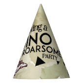 Dino Roarsome Party Pet Design Feesthoedjes (Voorkant)