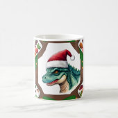 Dino Santa Hoed Kunst Koffiemok (Center)