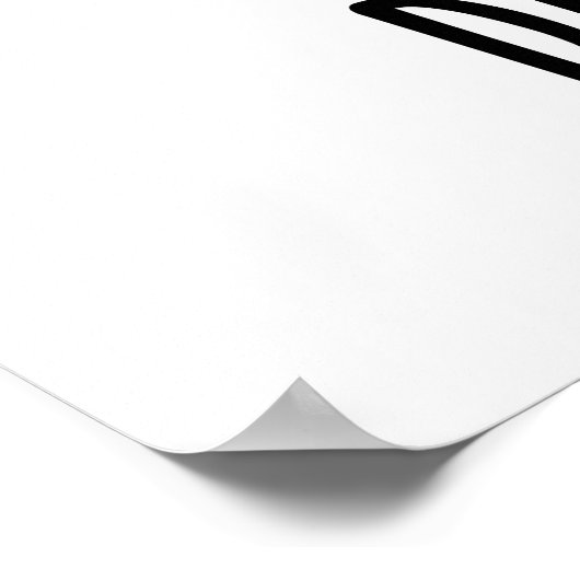 Dino-saus Grappige Dinosaurus Pun Poster (Hoek)