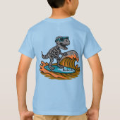 Dino Schedel Eiland Grafische T-Shirt (Achterkant)