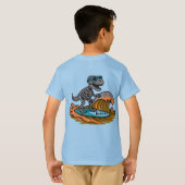 Dino Schedel Eiland Grafische T-Shirt (Achterkant volledig)