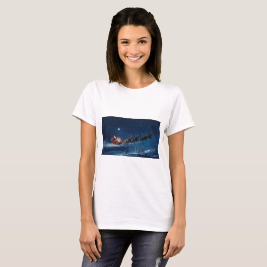 Dino Sleigh T-shirt (Voorkant volledig)