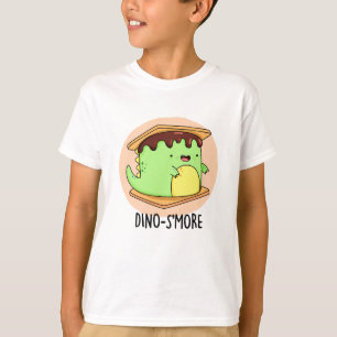 Dino-smore Funny Dinosaur Smore Pun T-shirt