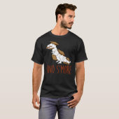 Dino S'more Marshmallow Dinosaur T Rex Joke T-shirt (Voorkant volledig)